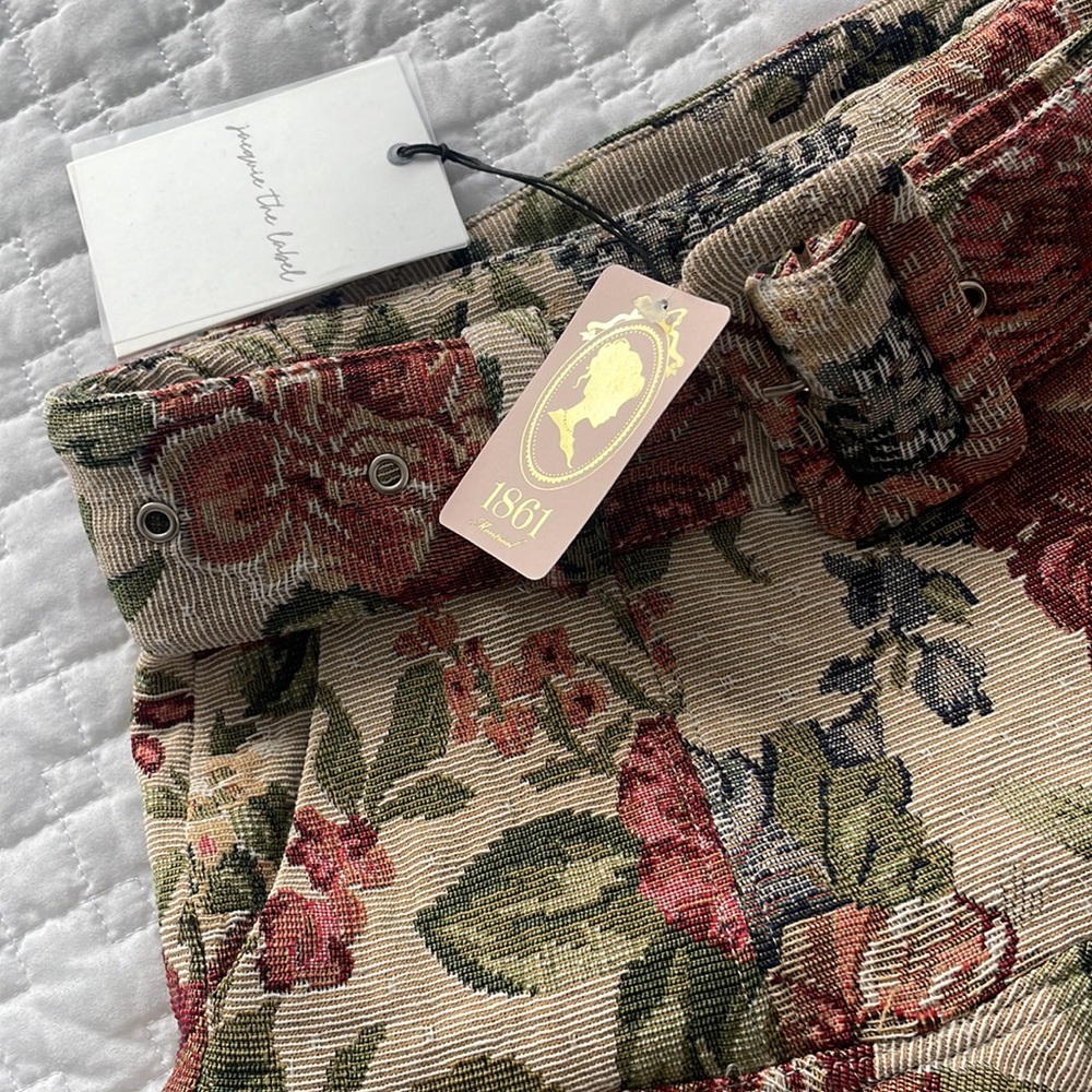 Jacquie The Label Floral Print Skirt